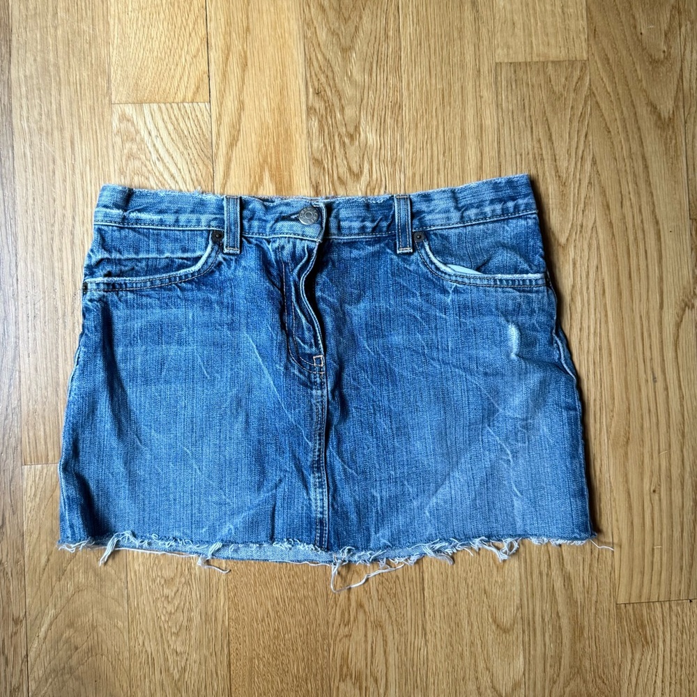 J.Crew Denim Mini Skirt